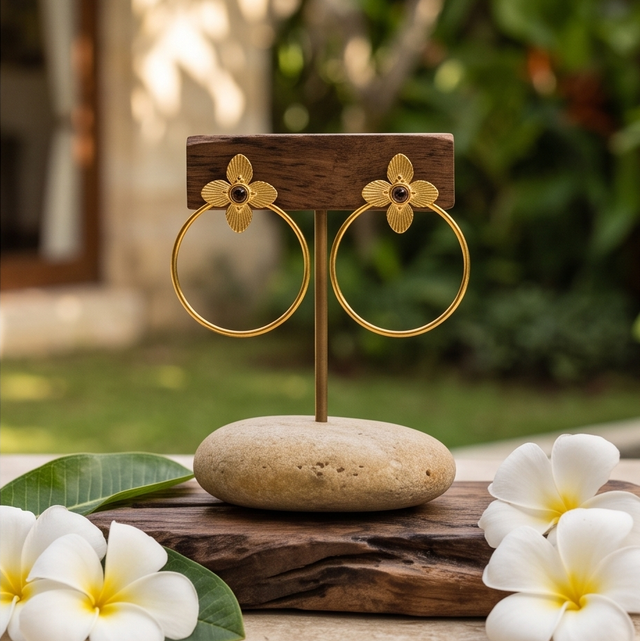 🤎 Boucles d'Oreilles Sari 🤎