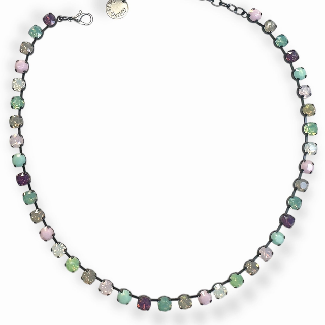 Collier DEVA KLASSIK SMALL Pastellmix, opalisierend
