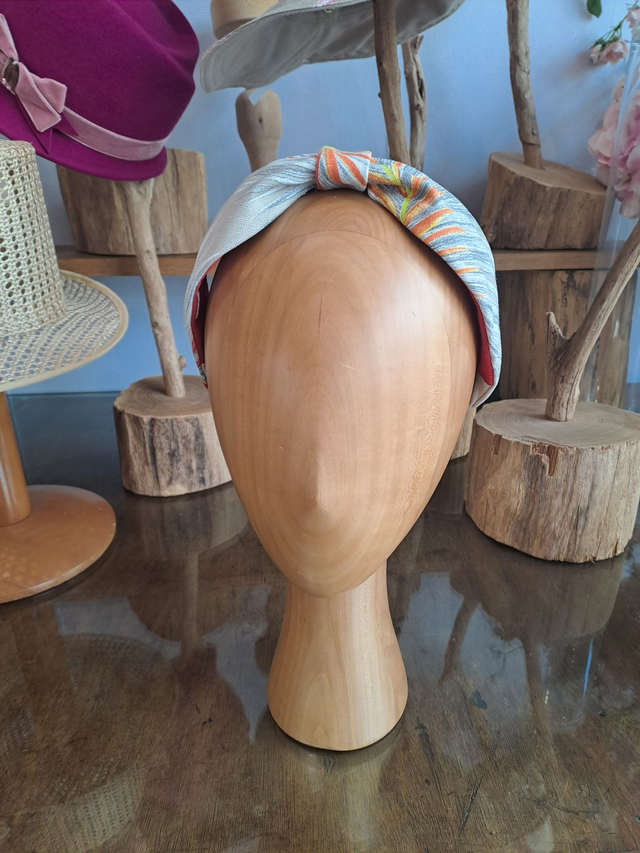 Serre-tête tissu coton imprimé floral