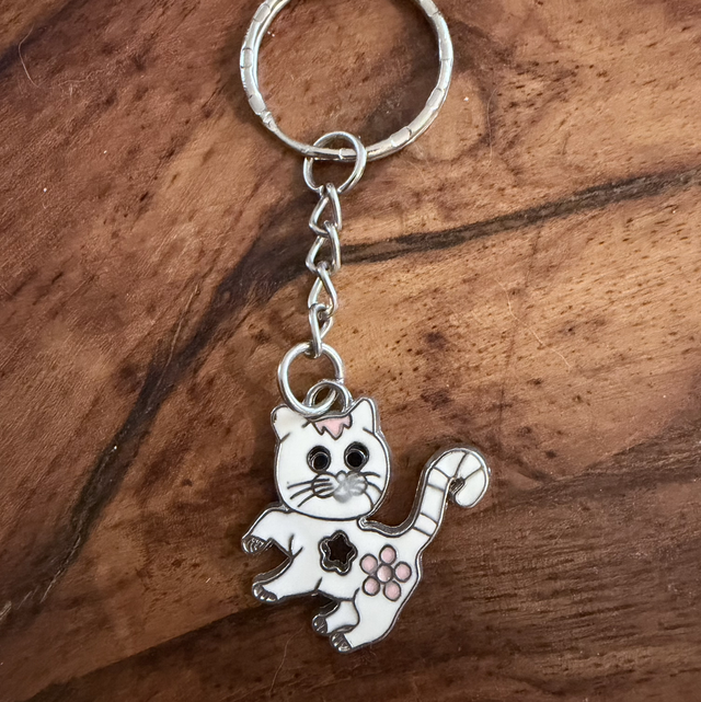 Cat keyring 