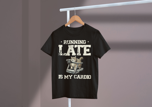 Running Late Is My Cardio, Fitness Humor, Relatable Workout
Spät zu laufen ist mein Cardio, Fitness-Humor, nachvollziehbares Training