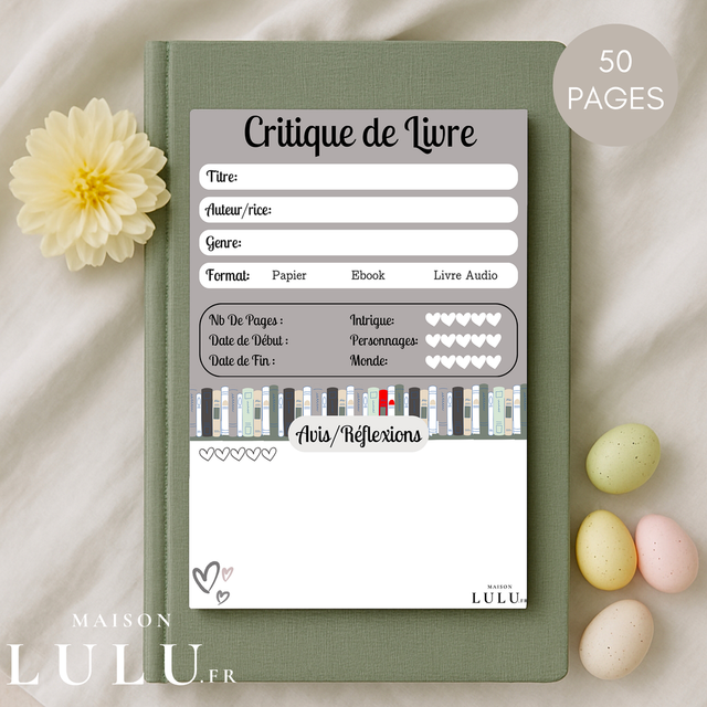 Bloc-Note Suivi, Avis, Résumé et Critique de Livres