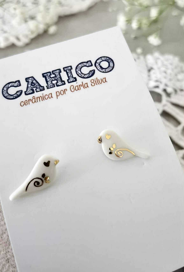 "Passarinhos" Brincos Mini / Mini Earings