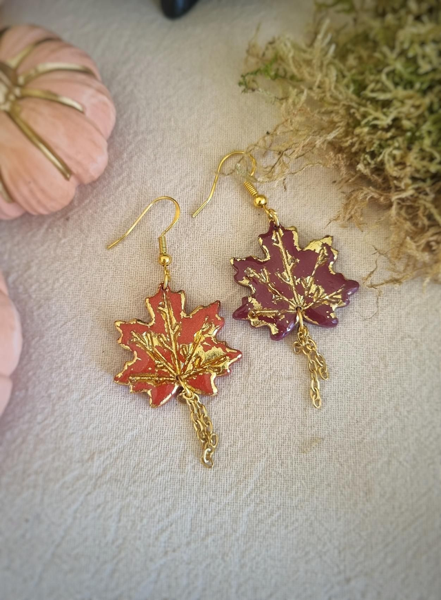 Collection Automne - Feuilles d'érable chaine 