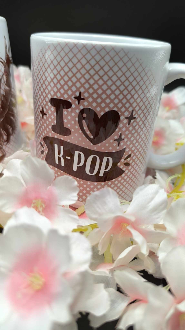 MUGS &quot;I love K-pop&quot; 