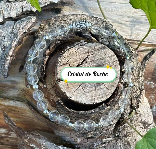 Bracelet de Cristal de Roche 