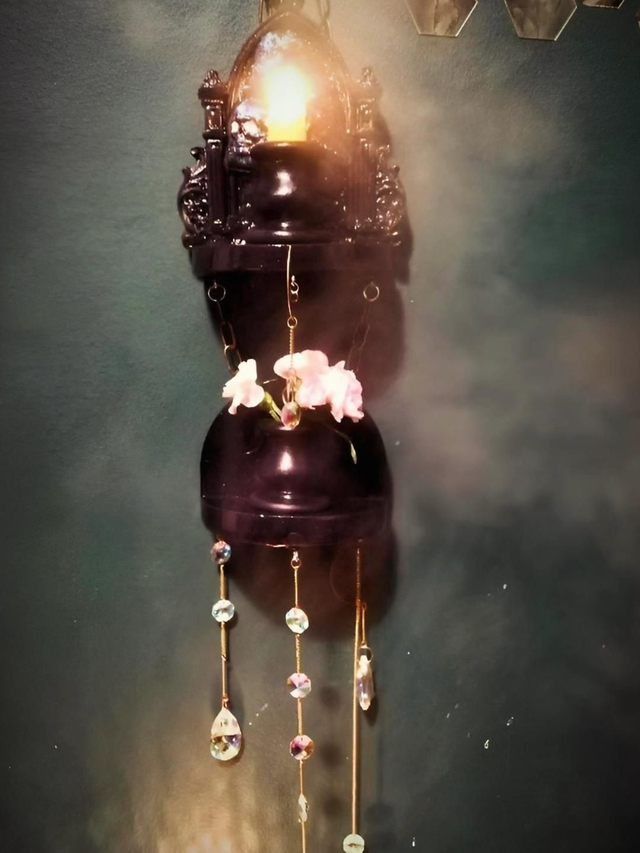 Seinä-alttari Kuu&amp;Korppi / Wallshrine Moon&amp;Raven