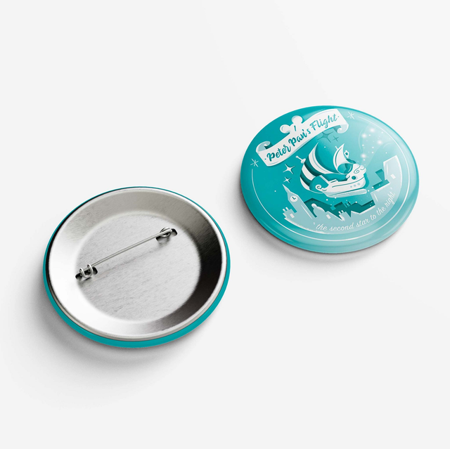 Badge Attractions Légendaires | 01 Peter Pan's Flight