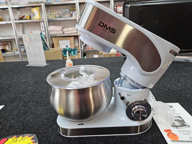 DMS Küchenmaschine KM-1600BL Blau
