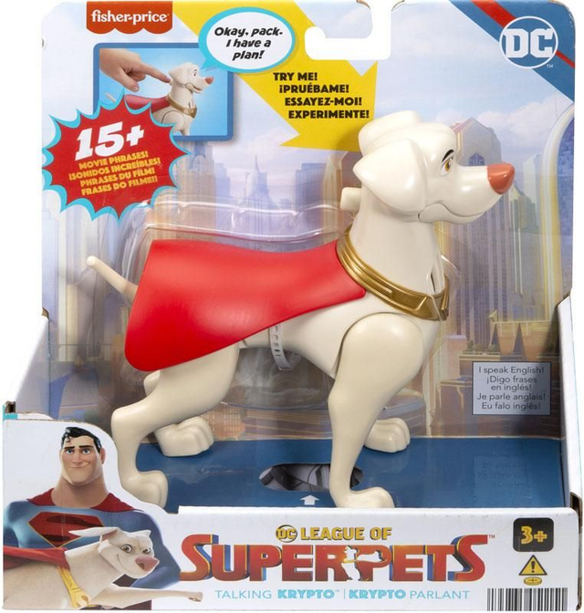 SUPER PETS TALKING KRYPTO