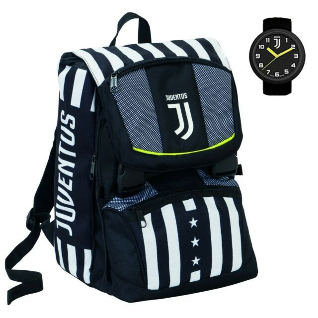 ZAINO SEVEN FC JUVENTUS Backpack Extensible School Seven JUVENTUS Official Product ...