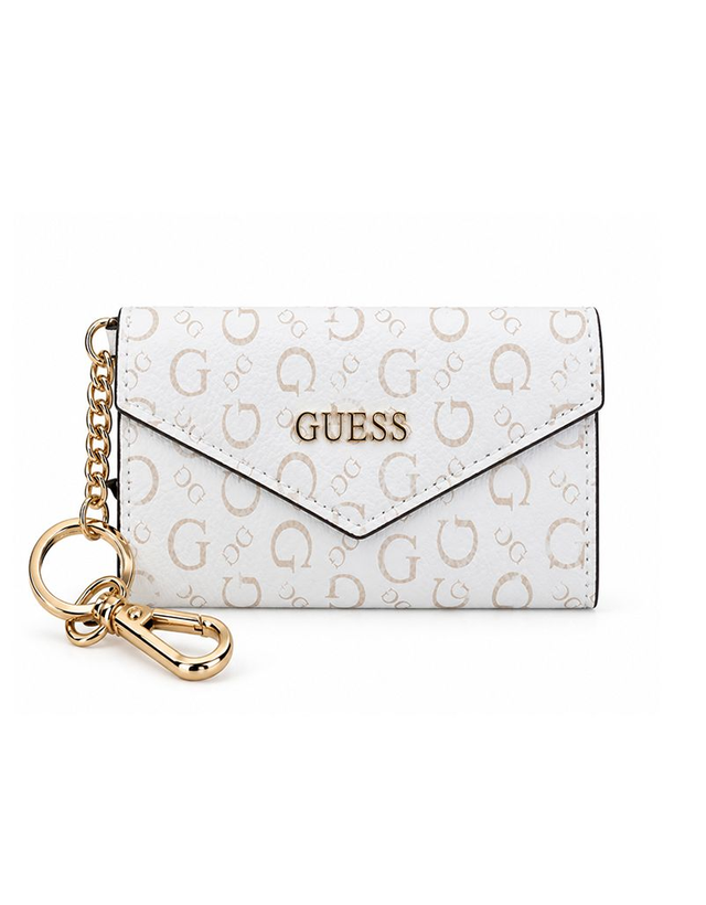 Guess Billetera LLavero Blanco Card Case