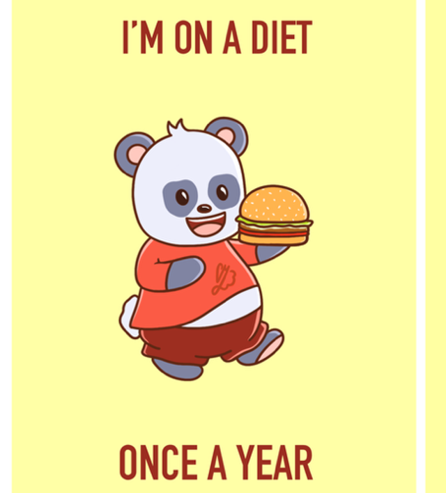 Print Diet once a year 