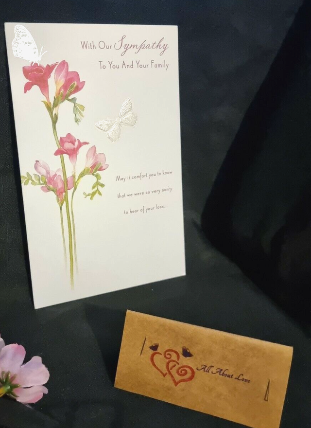 WITH SYMPATHY ~ THINKING OF YOU Cards ~