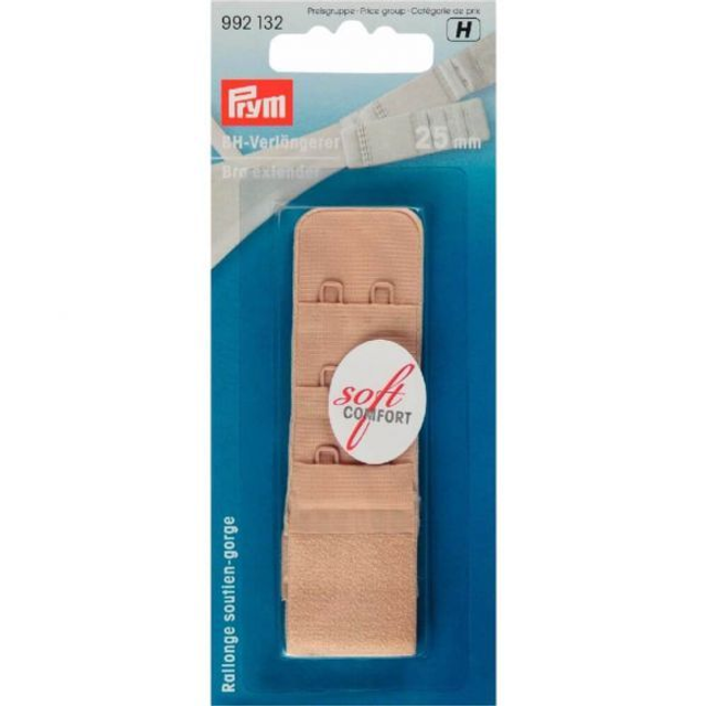 Prym BH verlengstuk 3 x 2 haken huid (992132)