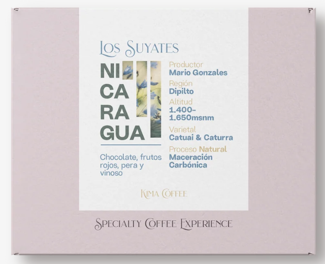 Los Suyates. Café de Nicaragua