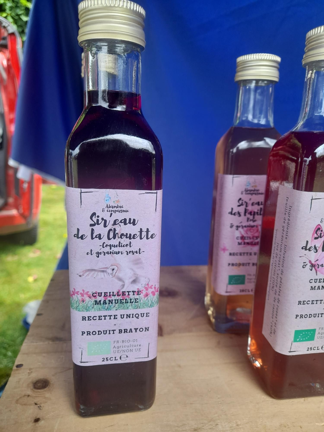 Sir'eau de la chouette (Coquelicot et géranium rosat )