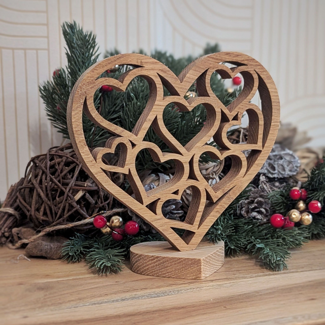 Coeur en chêne