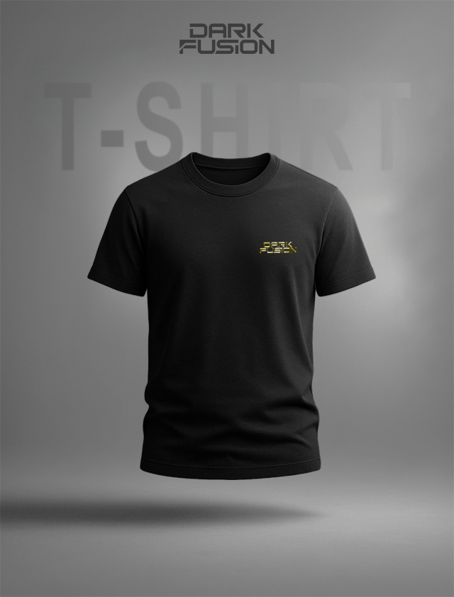 Dark Fusion Branded T-shirt Limited Edition Golden Chakra