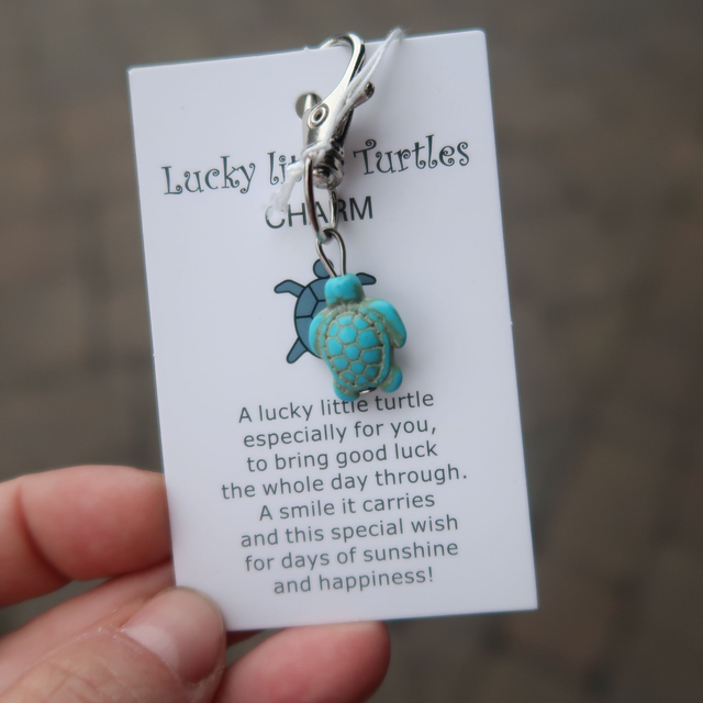Lucky Turtle charm