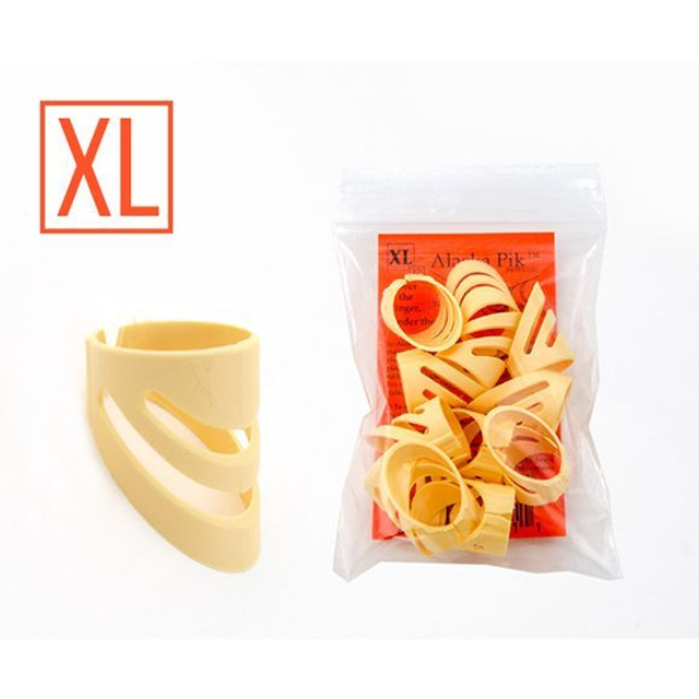 AlaskaPik plastic extra large fingerplektre (12 stk)