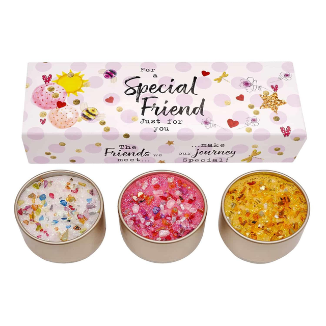 Just Because Three Lites - Special Friend - Candle Gift set