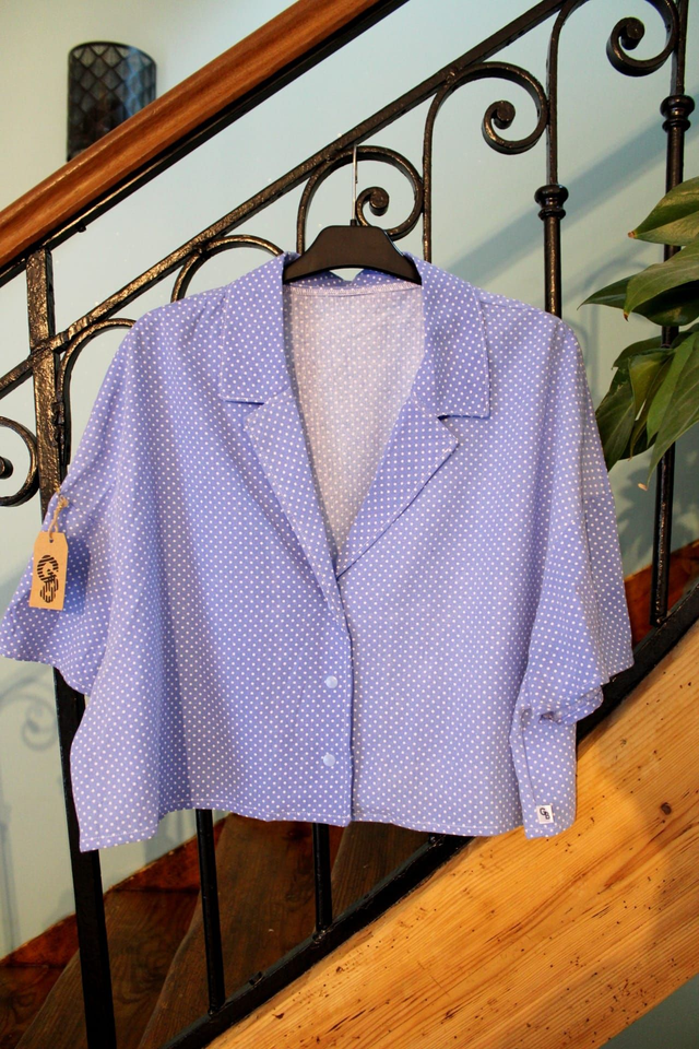 Chemise croptop 