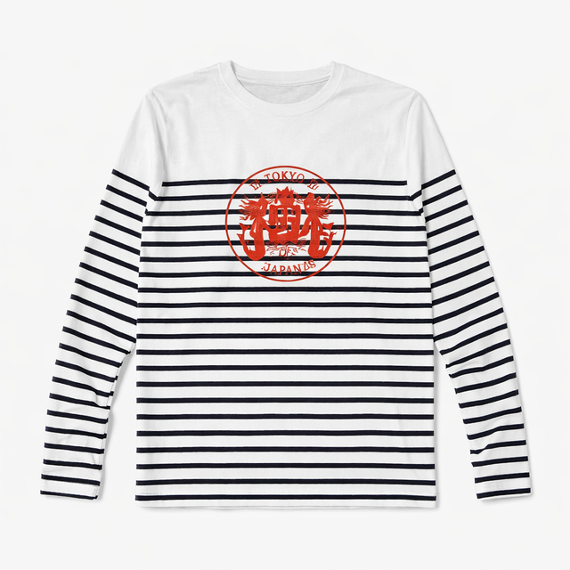 Marinière manches longues – Brasserie des Sirènes logo brodé