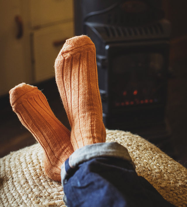 Alpaca Bed Socks