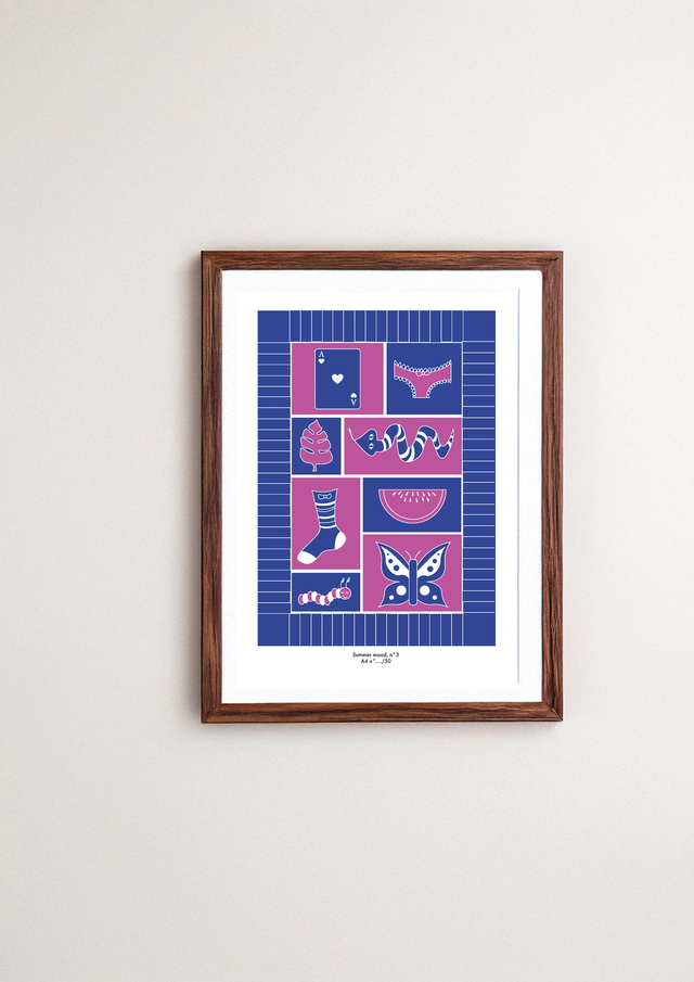 Reproduction imprimée Summer mood n°3