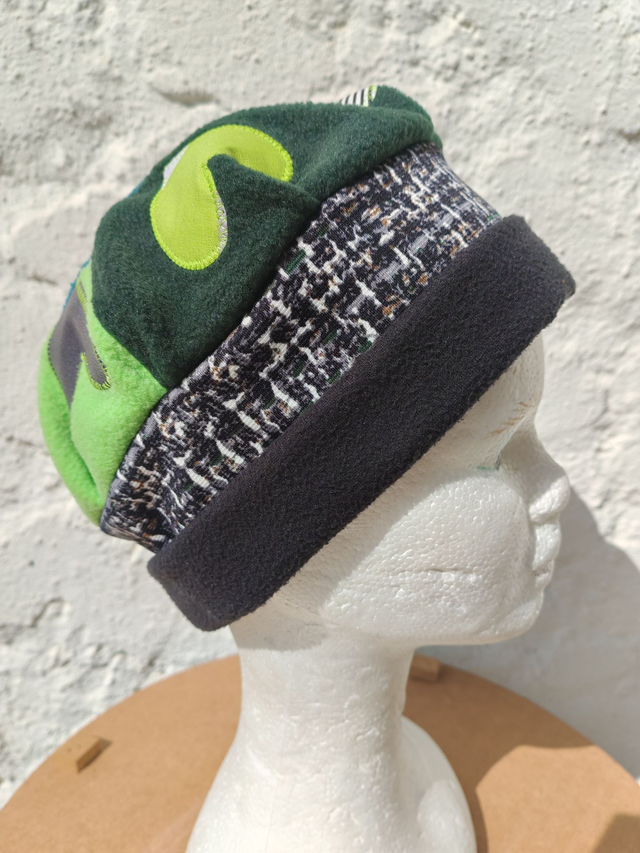 Chapeau toque fantaisie &quot;Green&quot;