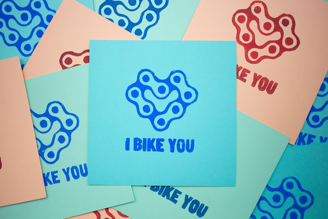I bike you