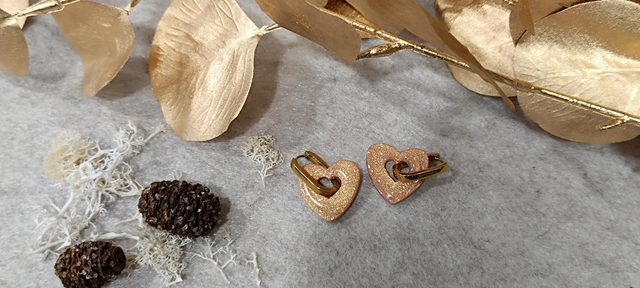 Maxi Maëva - rose poudré paillettes