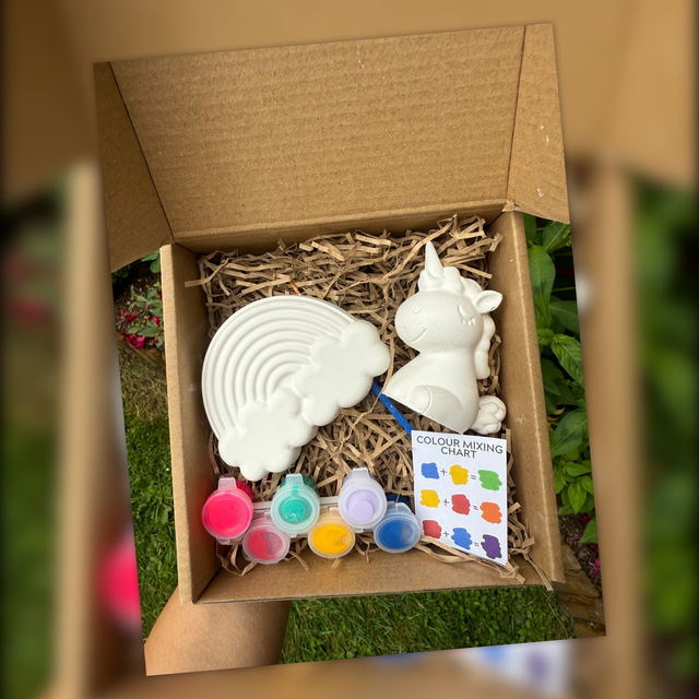 Unicorn/Rainbow Boredom Box - Birthday Gift - SPECIAL ORDER