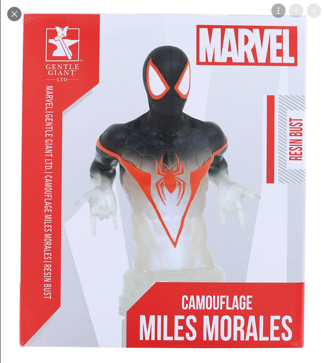 Marvel: Camouflage Miles Morales Bust