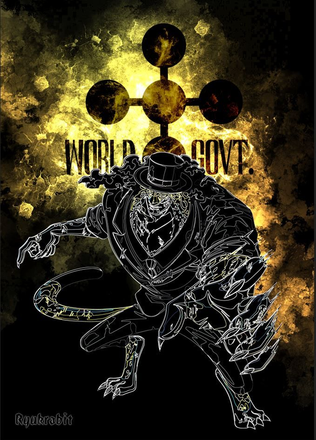 Poster Rob Lucci Neko Neko no Mi