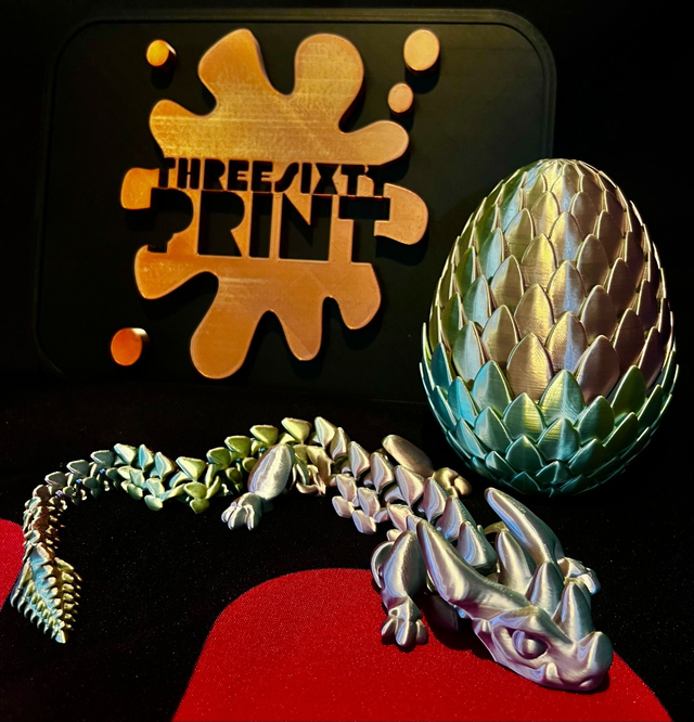 Shimmer Dragon with Scale Egg