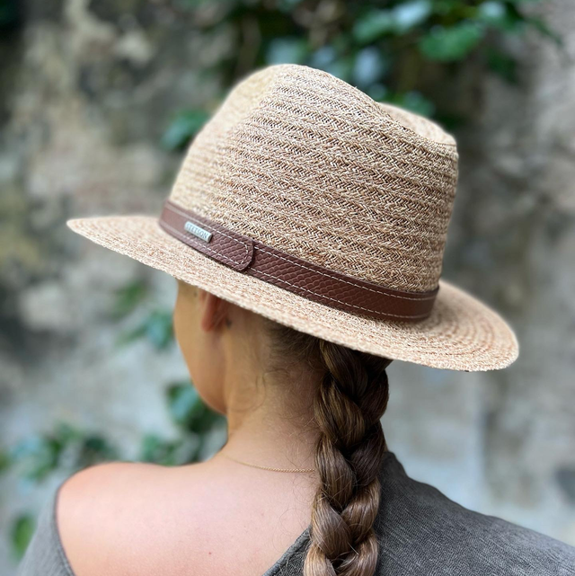 Stetson Traveller Raffia naturel 