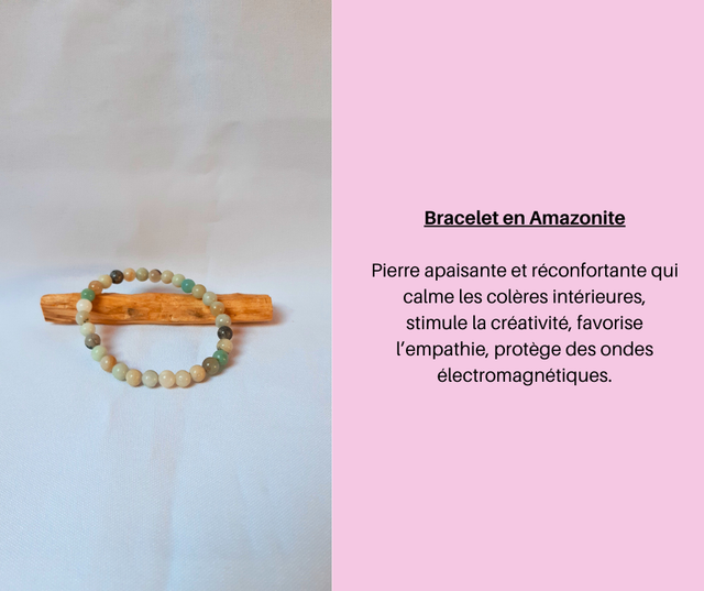 118- Bracelet en Amazonite