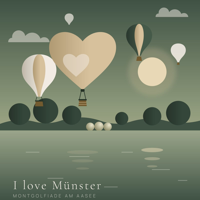I love Münster – Ballonherz