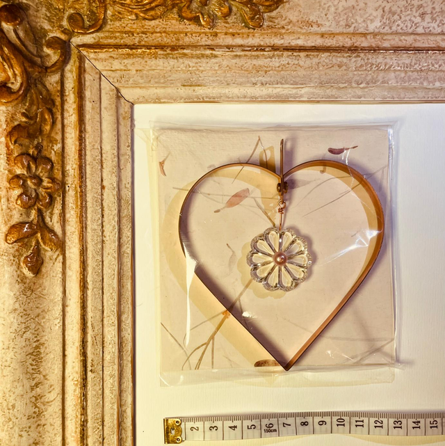 Medium Heart Copper Decoration