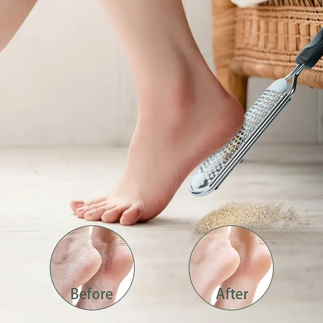 Stainless Steel Foot Rasp Exfoliator