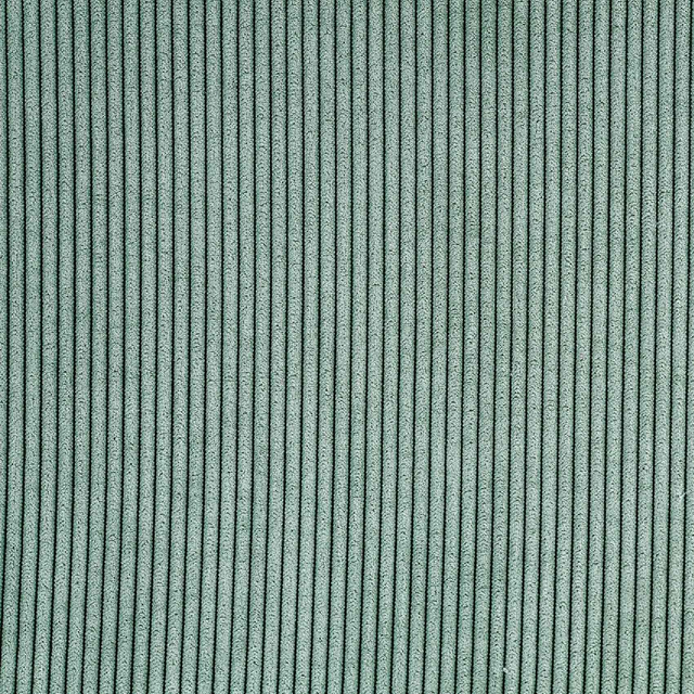 Trousse de toilette en velours côtelé bleu avec détails élégants