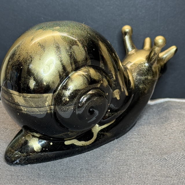 Escargot XXL Volutes Dorées