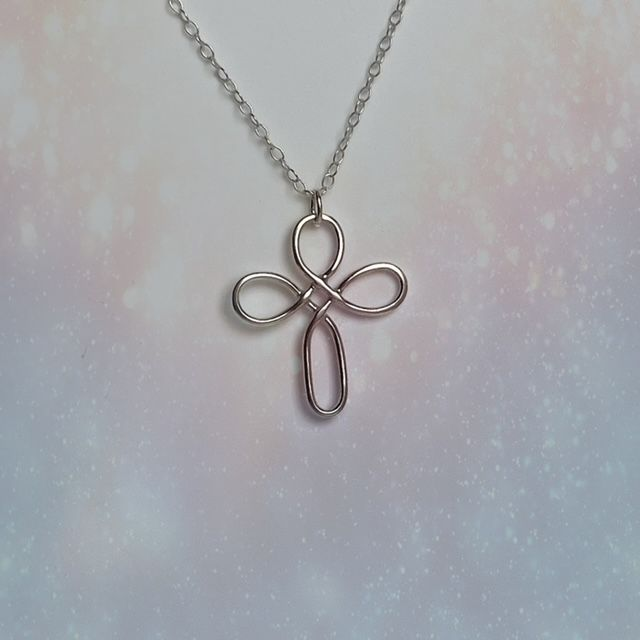 Silver Celtic Cross Pendant
