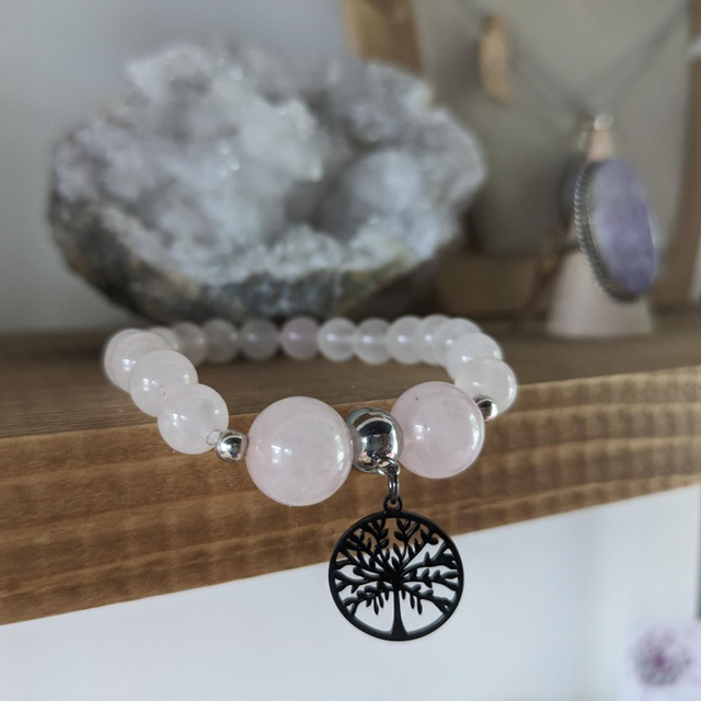 Bracelet Quartz rose 🩷🩷🩷