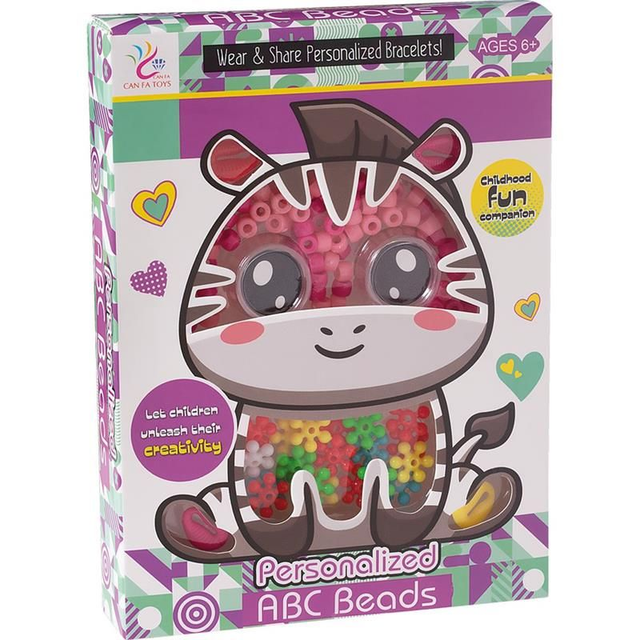 Bijuteria e Miçanga Kit Miçangas Zebrinha - Samba Toys