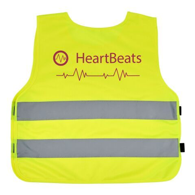 Marie XS safety vest with hook&loop for kids age 7-12