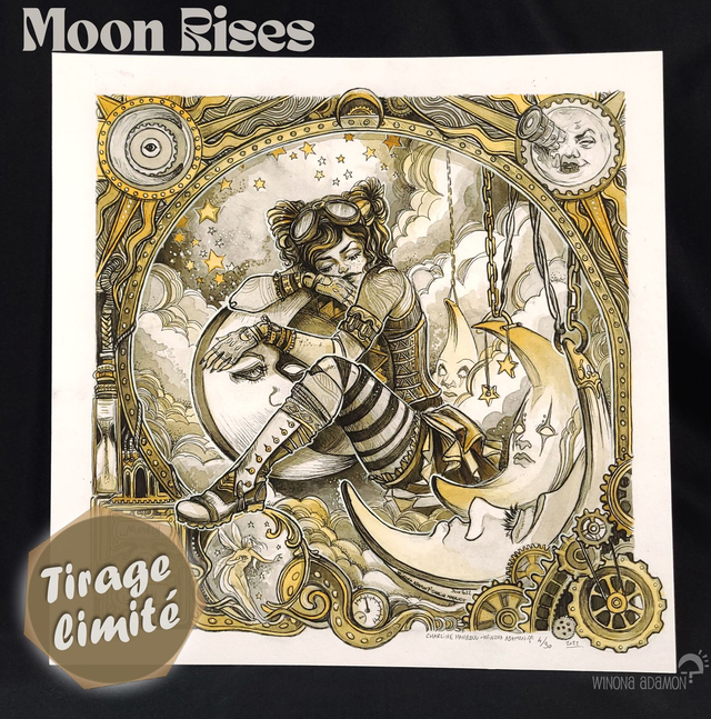 Moon Rises / Lever de Lune