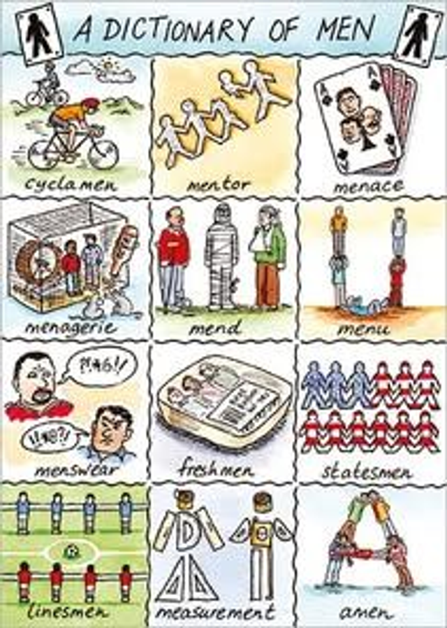 Dictionary of Men B028